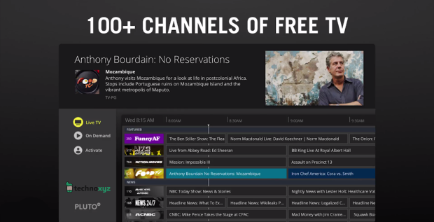 05. Pluto TV - Top 20 Best Free Roku Channels List 2018 - Movies, Music, TV, News, Kids, Sports