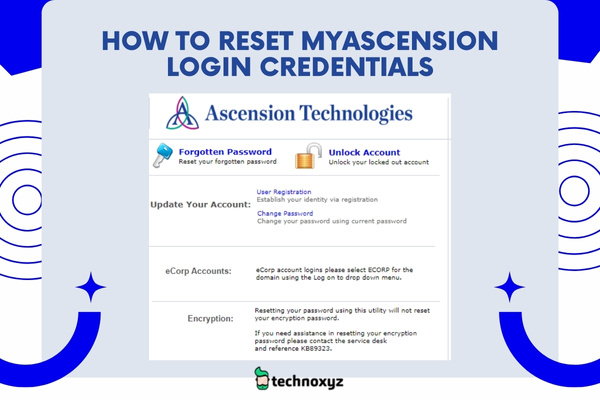 How To Reset Myascension Login Credentials?