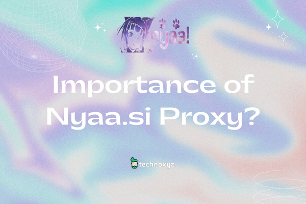 Importance of Nyaa.si Proxy