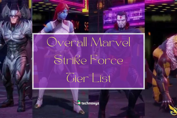 Overall Marvel Strike Force Tier List (2023)