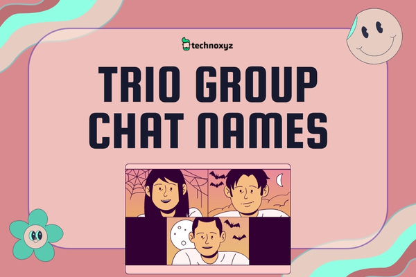 Trio Group Chat Names (2024)