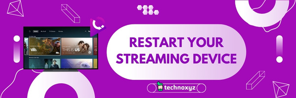 Restart Your Streaming Device - Fix Hulu Error Code P-Dev313 in 2024