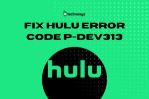 How to Fix Hulu Error Code P-Dev313 in [cy]? [7 Solutions]