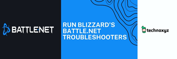 Run Blizzard's Battle.net Troubleshooters - Fix Diablo 4 Error Code 30006