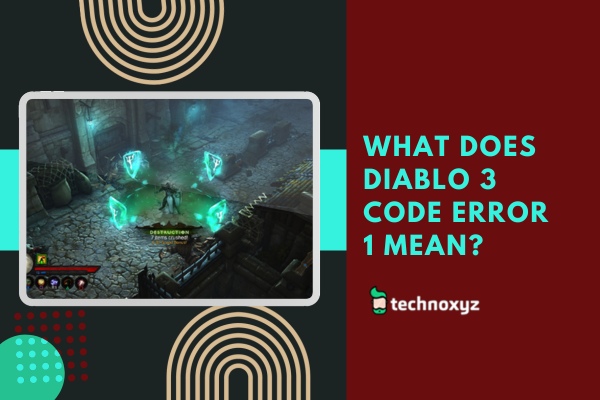 What Does Diablo 3 Error Code 1 Mean?