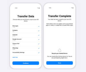 [2023] The Best Mobile Apps to Transfer Data from Android to iPhone 2