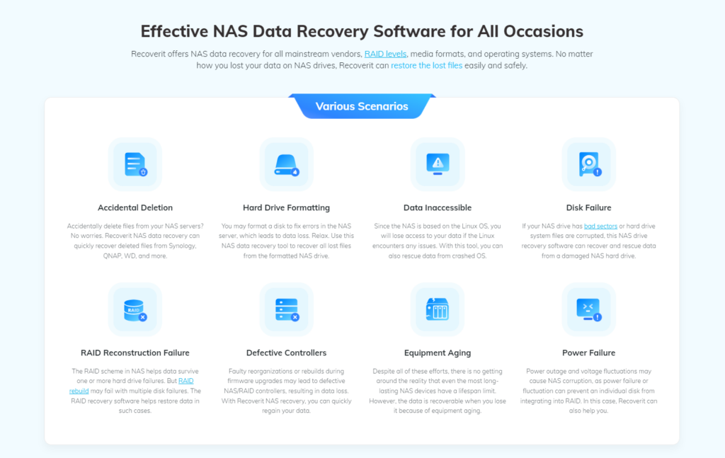 How to Recover Data from Synology NAS Server 1