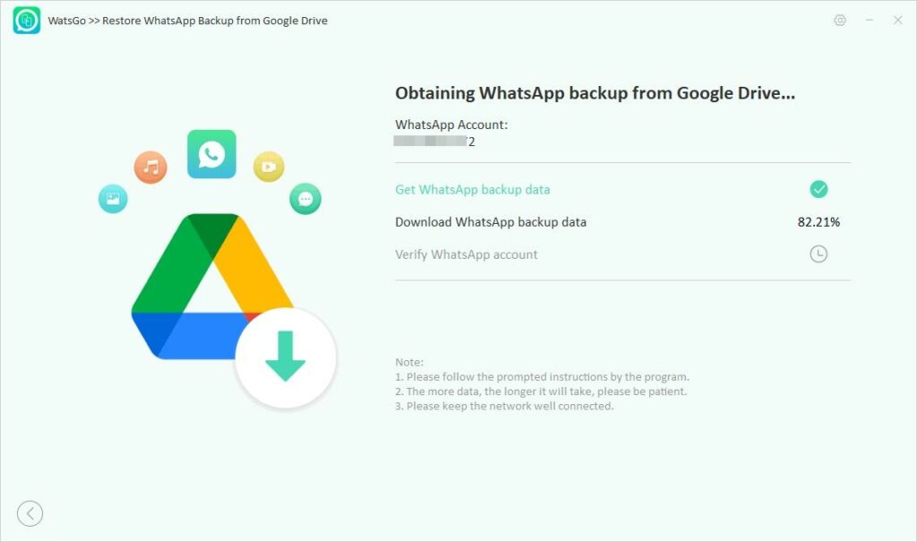 How to Restore WhatsApp Backup from Google Drive to iPhone 40