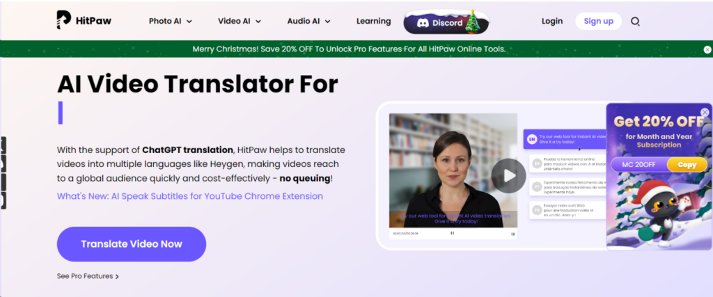 The Best Video Translator Online and Its 3 Alternatives in 2024 2