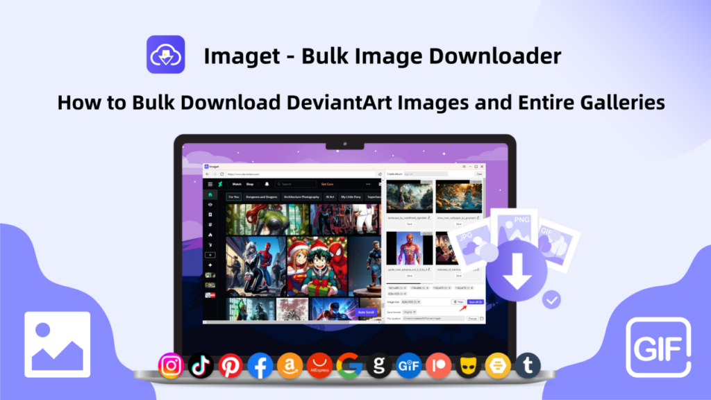 How to Bulk Download DeviantArt Images and Entire Galleries with Imaget? 1