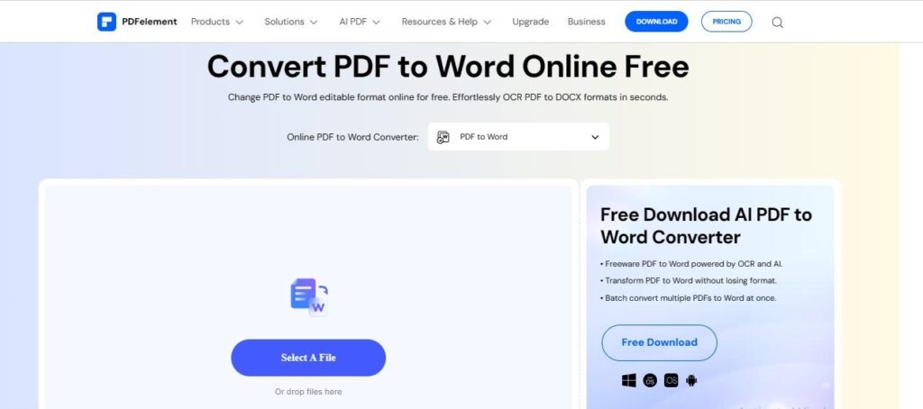 Best Free Solutions to Convert PDF to Word in 2024 3