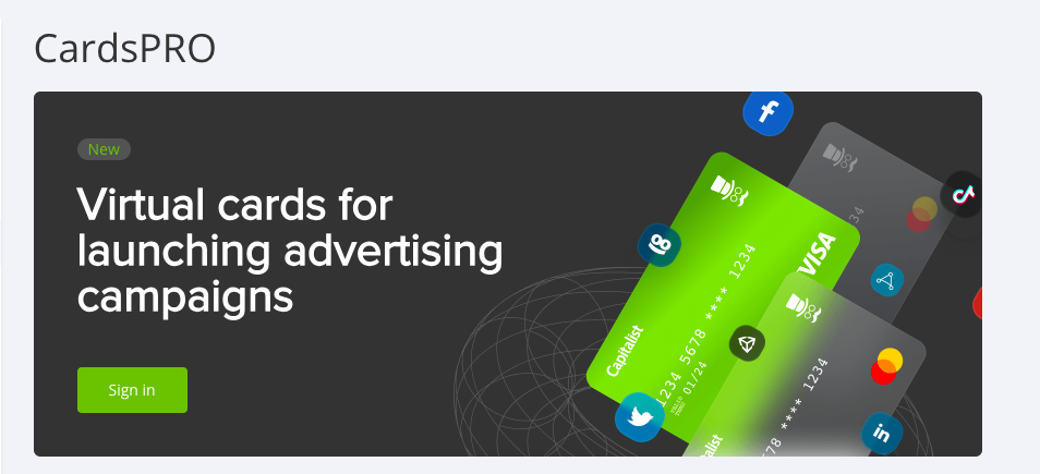 Advertising Payments in 2024: Top 10 Services for Facebook, Google, TikTok and Microsoft 11