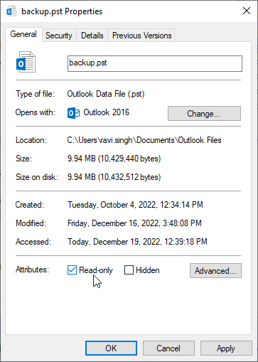 How to Fix "Scanpst.exe reports Fatal Error 80040818" Using a Third-Party Tool? 2