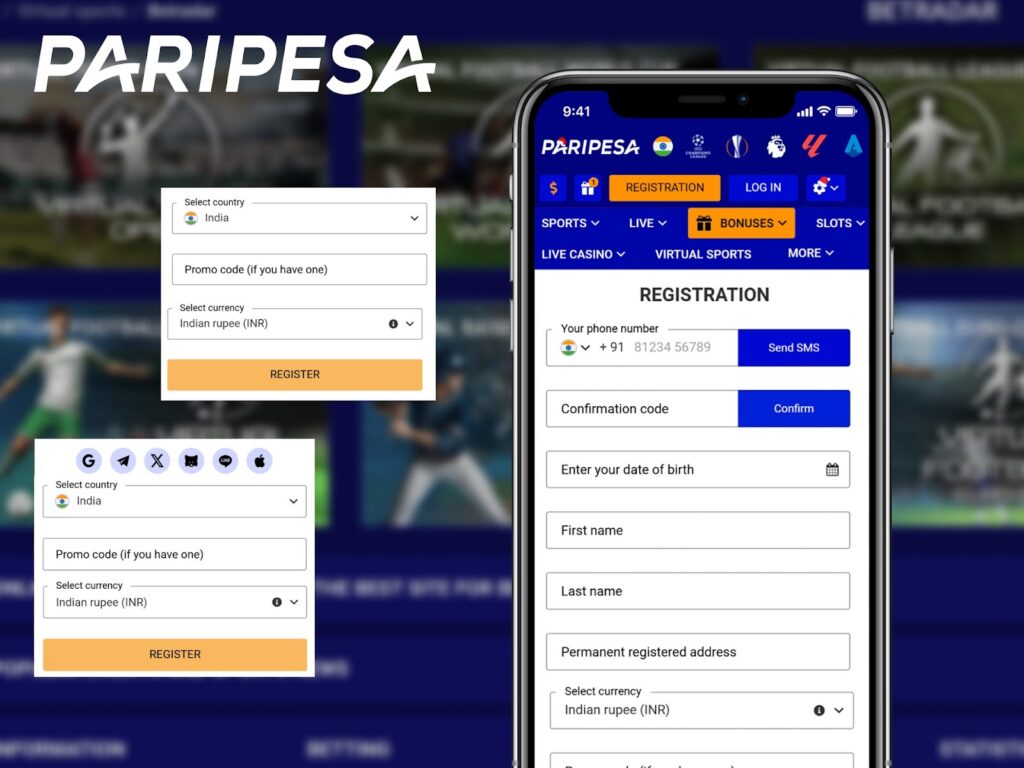 PariPesa Registration via App 1