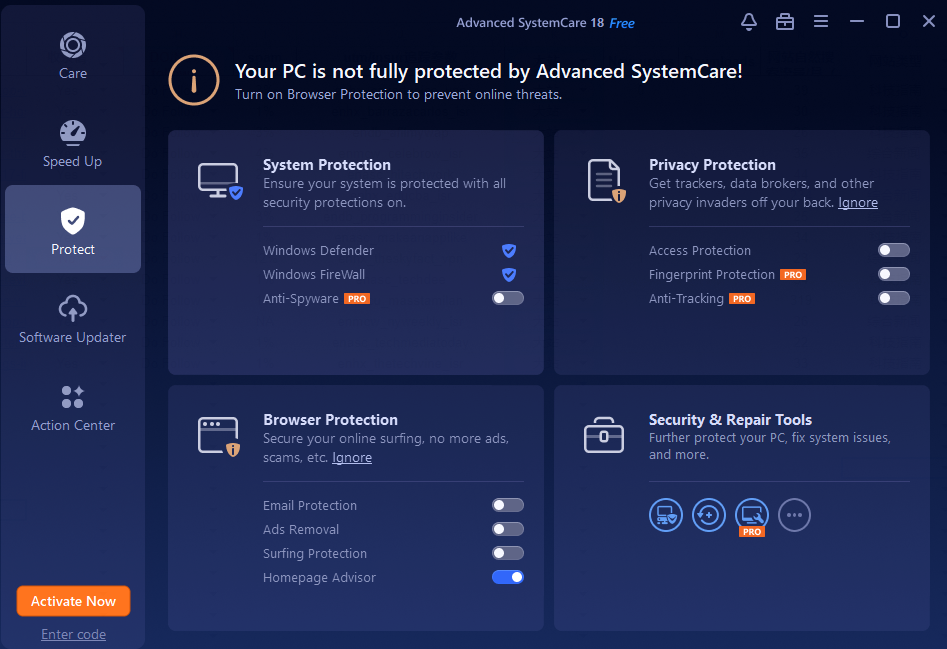 How to Optimize Your Old Windows with Advanced SystemCare 18 Free? 2