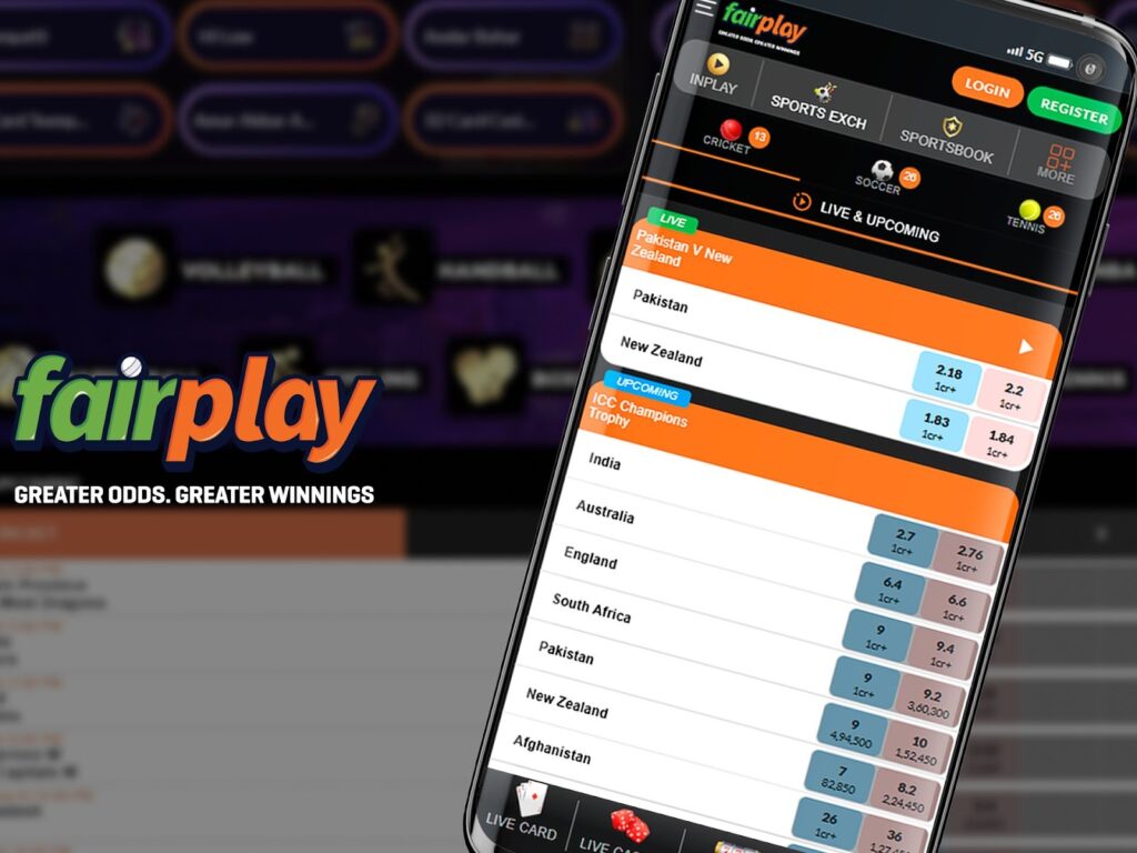 How to Bet via FairPlay Betting App? 1