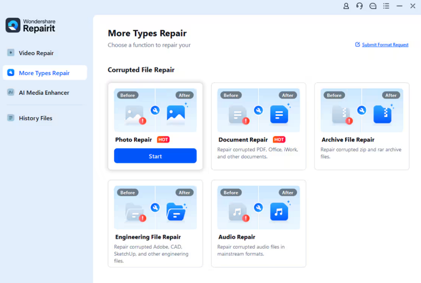 How to Fix Closed Eyes and Repair Damaged Photos: Simple Online & Offline Solutions 3 repairit software photo repair tool