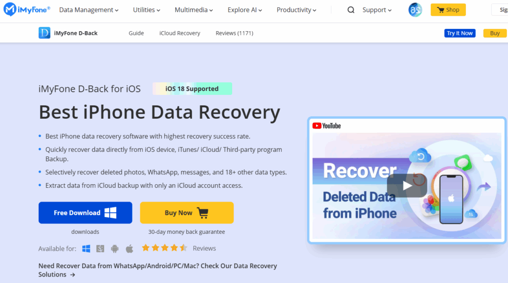 12 Best Third-Party Apps for iPhone Data Recovery 8 12 Best Third-Party Apps for iPhone Data Recovery 8