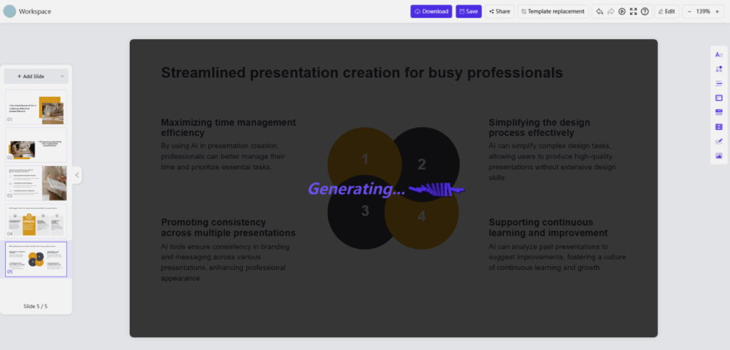 How to Instantly Make PPT Presentations with AI in 3 Minutes 5