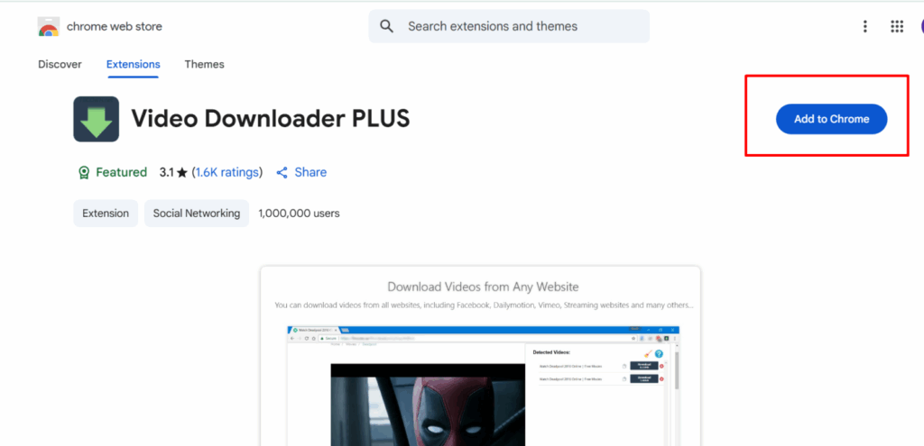 download youtube video with video downloader plus