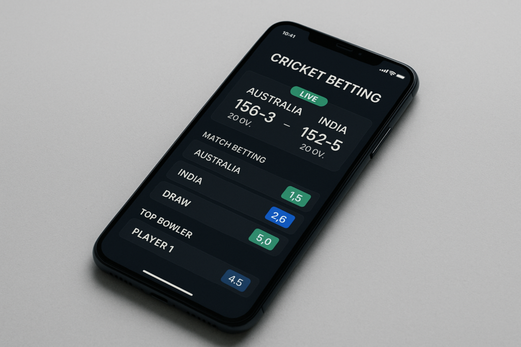 Online cricket betting in India 1