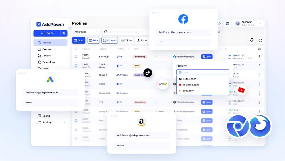 Facebook & TikTok Ad Account Protection: How AdsPower Outperforms Traditional Proxy Tools 1