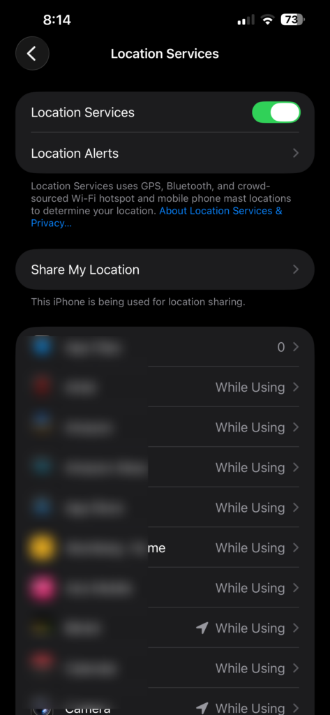 iPhone Heating Issue? What Worked for Me (Real Fixes) 2 The Location Services Drain Nobody Talks About
